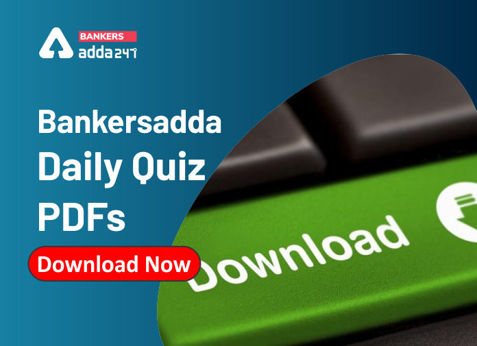 Bankersadda Daily Quiz PDFs 2nd April