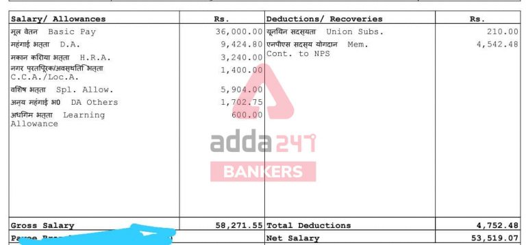 IBPS PO Salary 2021 In hand Salary Slip Allowance Perks Jobs 