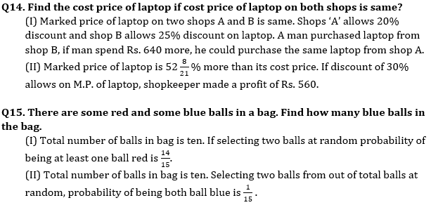Quantitative Aptitude Quiz for IBPS 2020 Mains Exams- 4th December – Home_5.1