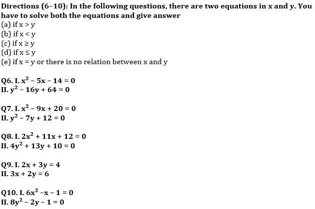 Quadratic Equations For Bank Exams Tessshebaylo
