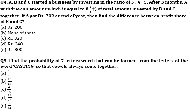 Quantitative Aptitude Quiz For SBI/IBPS PO Prelims 2021- 10th November – Home_5.1