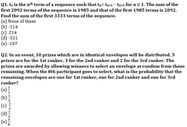Quantitative Aptitude Quiz For SBI/IBPS PO Mains 2021- 11th December – Home_4.1