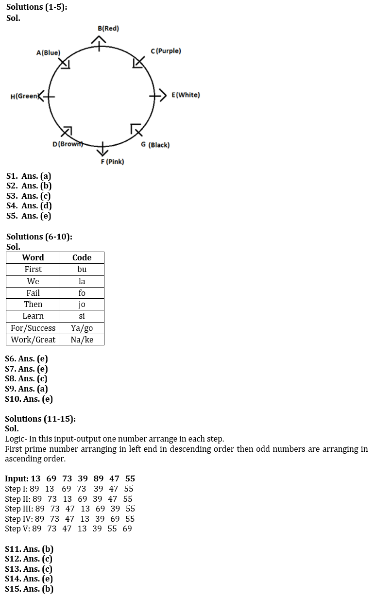Reasoning Ability Quiz For SBI PO Prelims 2022- 13th November – Home_3.1