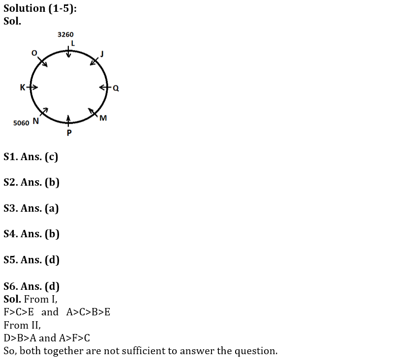 Reasoning Quizzes For IBPS PO Mains 2022- 20th November – Home_3.1