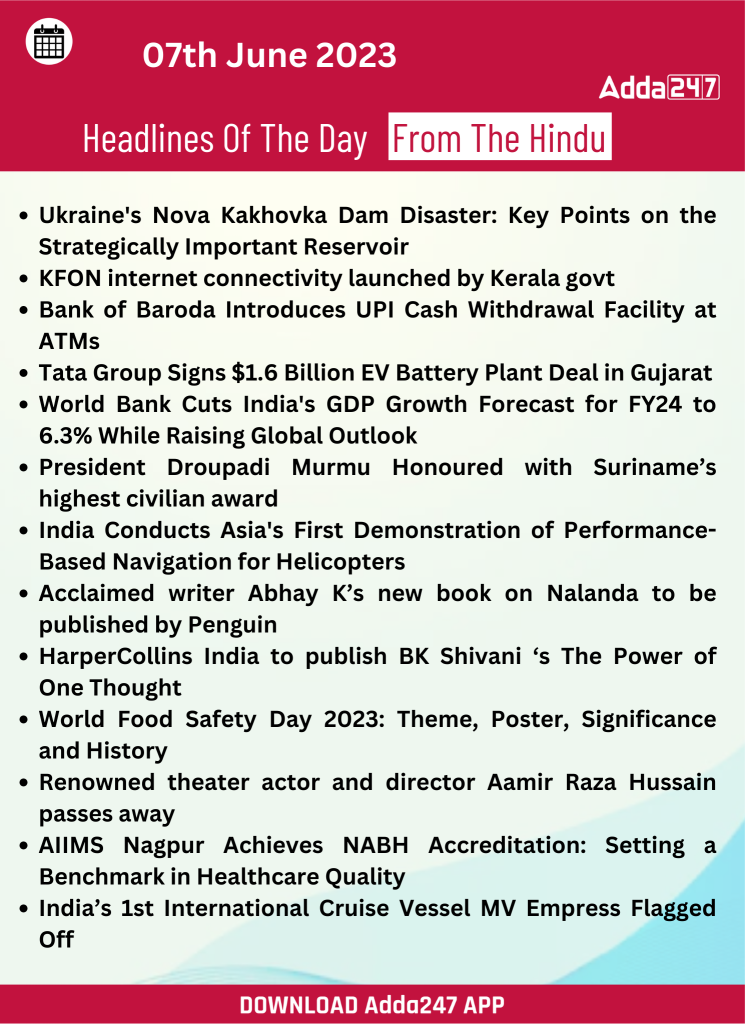 Daily Current Affairs 07th June 2023 – Home_18.1