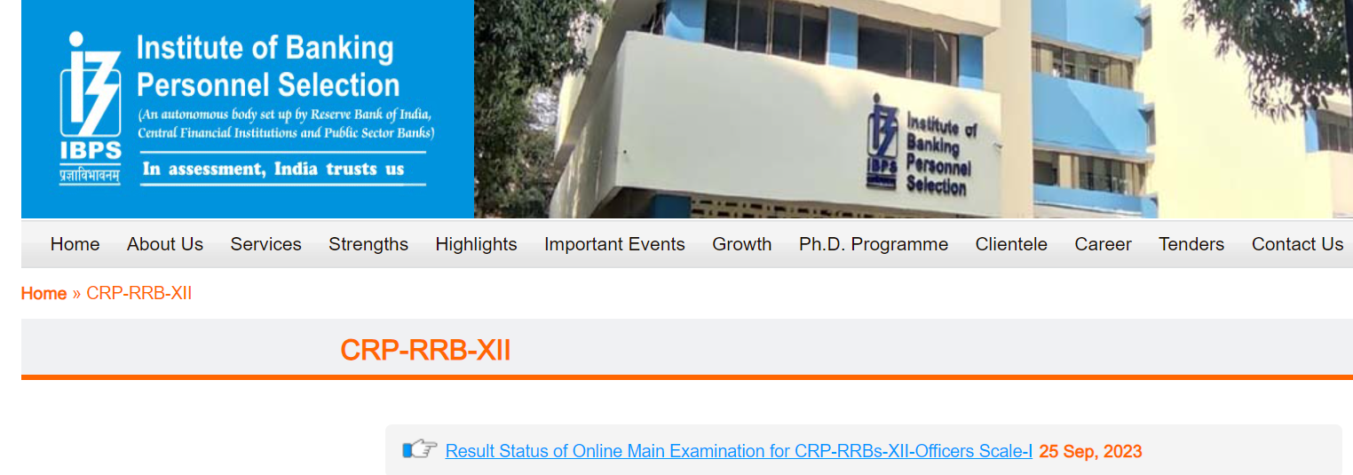 IBPS RRB PO मुख्य निकाल 2023 आऊट, ऑफिसर स्केल 1 निकाल लिंक_60.1