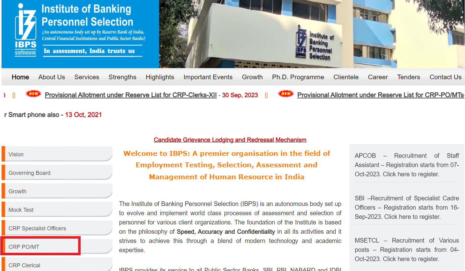 IBPS PO ப்ரீலிம்ஸ் முடிவுகள் 2023 ibps.in இல் வெளியிடப்பட்டது, நேரடி முடிவு இணைப்பு_60.1