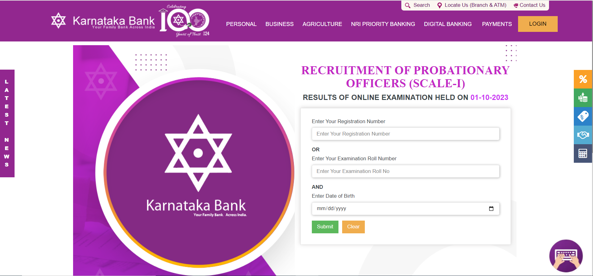 Karnataka Bank PO Result 2023 Out, Check Result Link – Home_3.1
