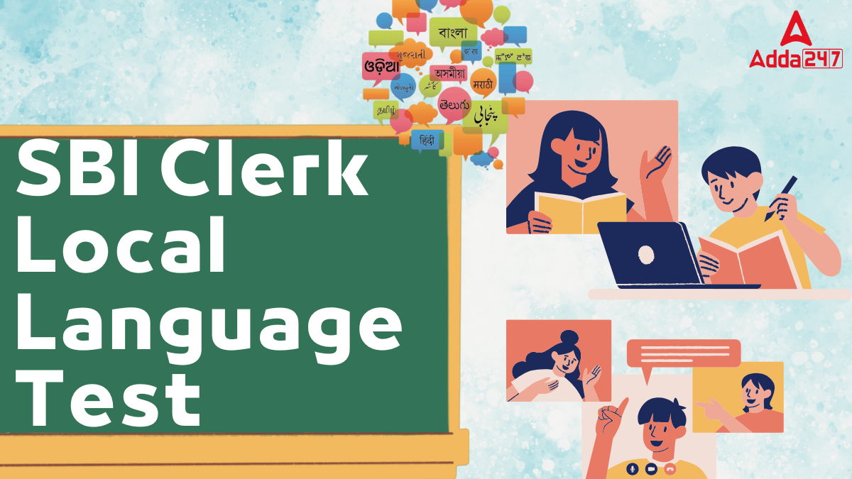 SBI Clerk Local Language Test