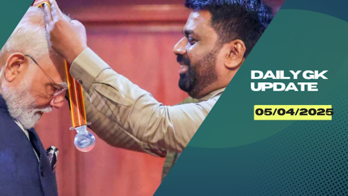 05th April 2025 Current Affairs | Daily GK Update & Top News for Exams