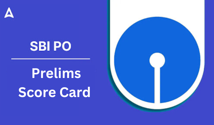 SBI PO Score Card 2025