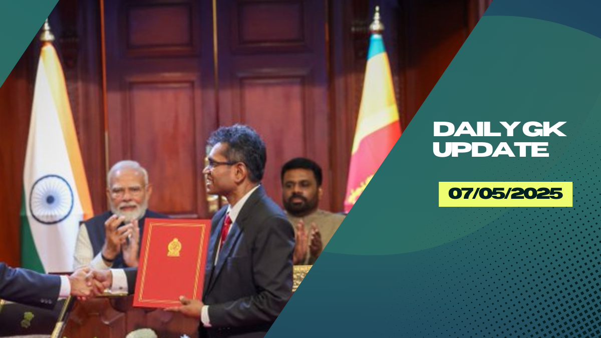 07th April 2025 Current Affairs | Daily GK Update & Top News for Exams