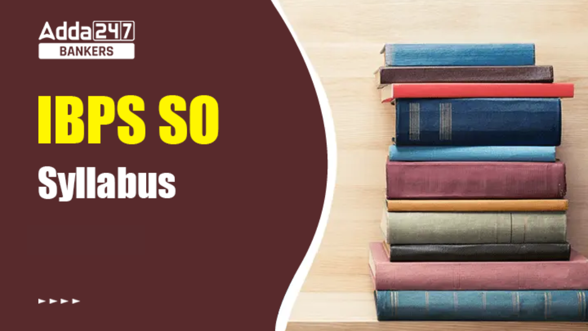ibps so syllabus
