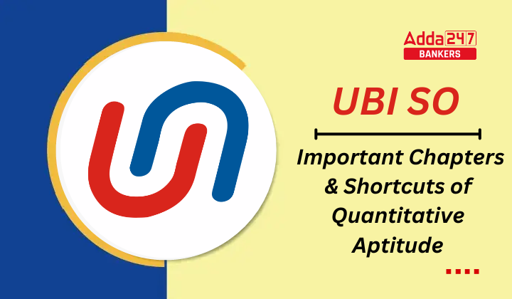 Union Bank SO Quantitative Aptitude