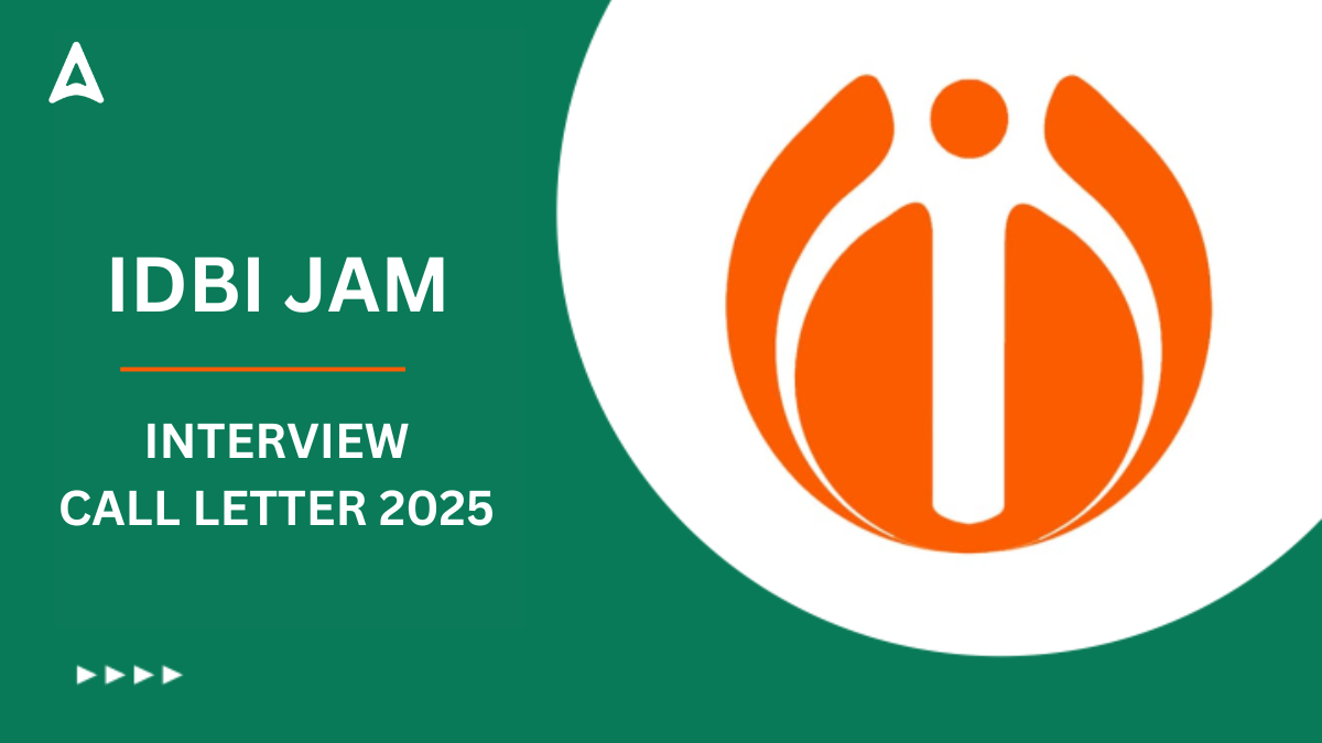 IDBI JAM Interview Call Letter 2025