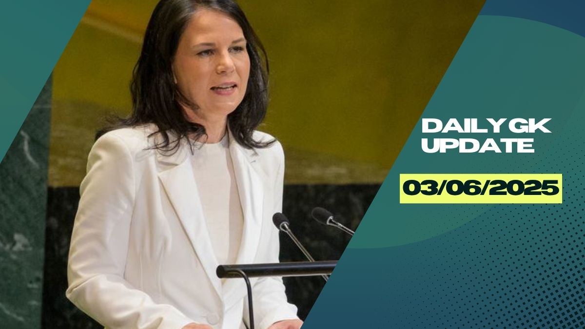 Daily Current Affairs 3rd June 2025, Important News Headlines (Daily GK Update)