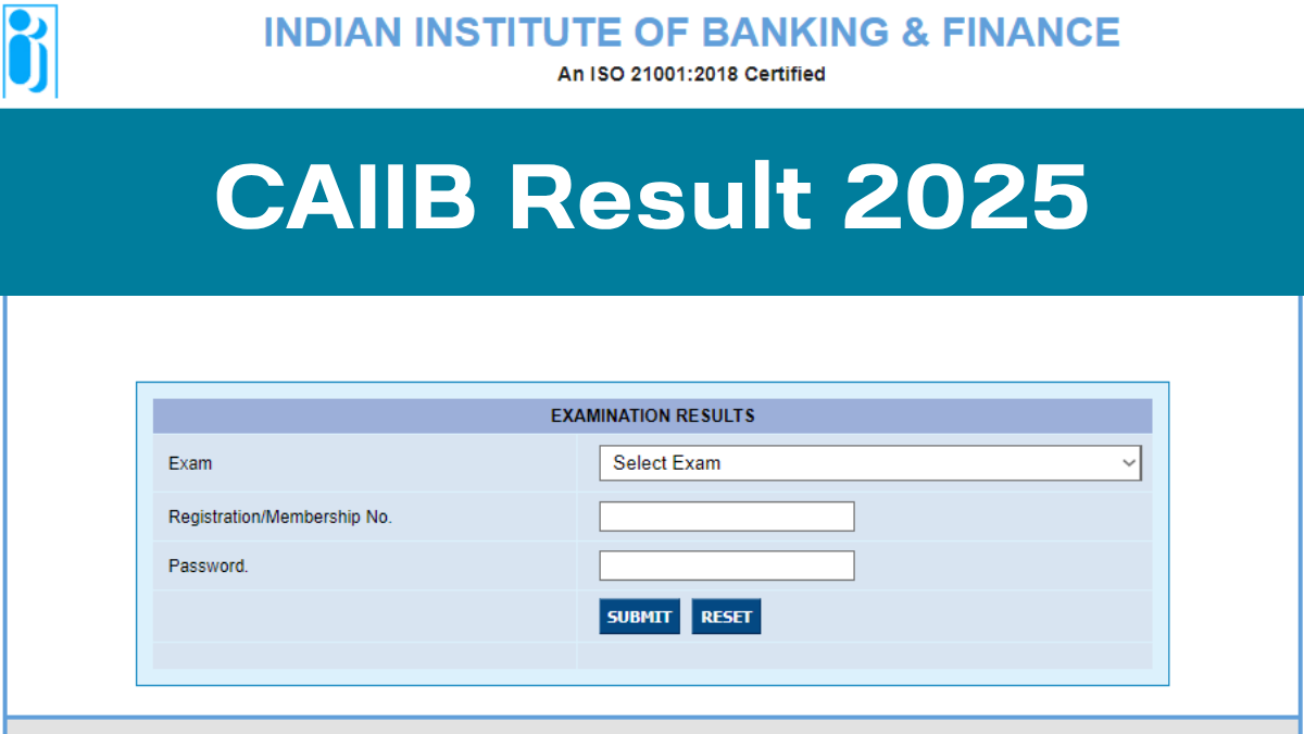 CAIIB Result 2025