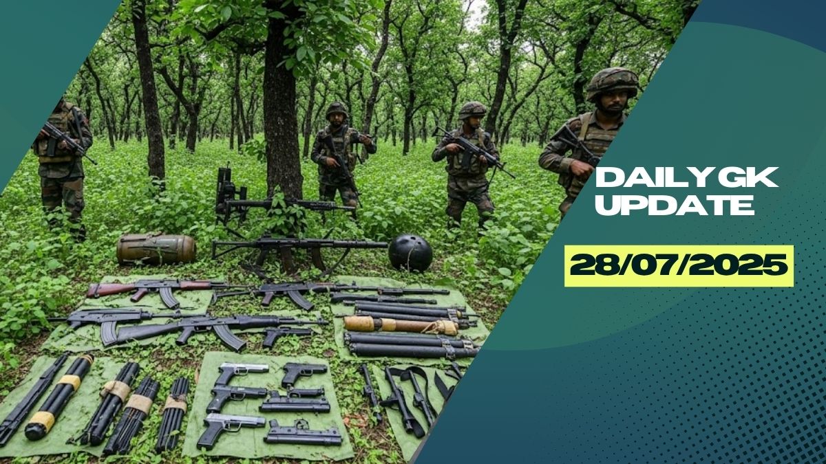 Daily Current Affairs 28th July 2025, Important News Headlines (Daily GK Update)