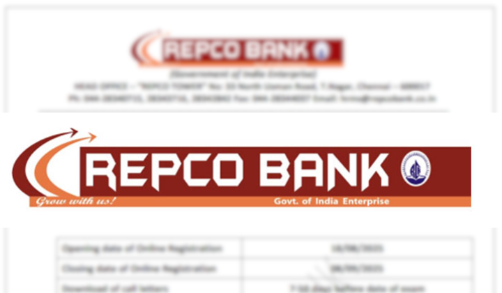 REPCO Bank Clerk Syllabus