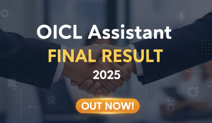 OICL Assistant Final Result 2025 Out