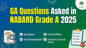 GA Questions Asked in NABARD Grade A 2025