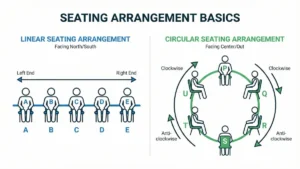 Linear and Circular Seating Arrangement Basics