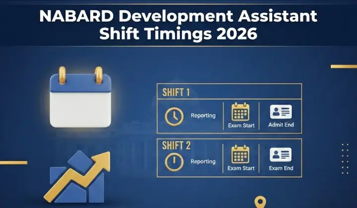 NABARD Development Assistant Shift Timings 2026
