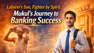 Laborer’s Son, Fighter by Spirit: Mukul’s Journey to Banking Success