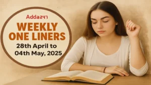 Weekly Current Affairs Free PDF in Hindi: साप्ताहिक करेंट अफेयर्स 28 अप्रैल से 04 मई 2025, डाउनलोड करें PDF