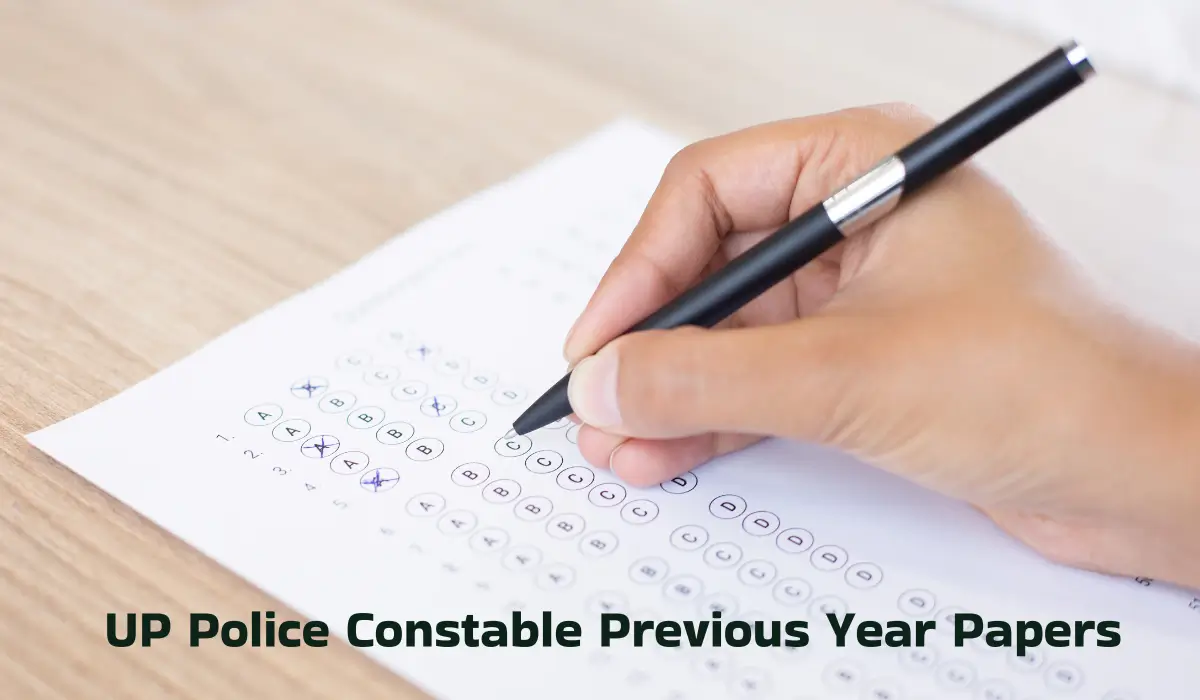 UP Police Constable Previous Year Question Papers