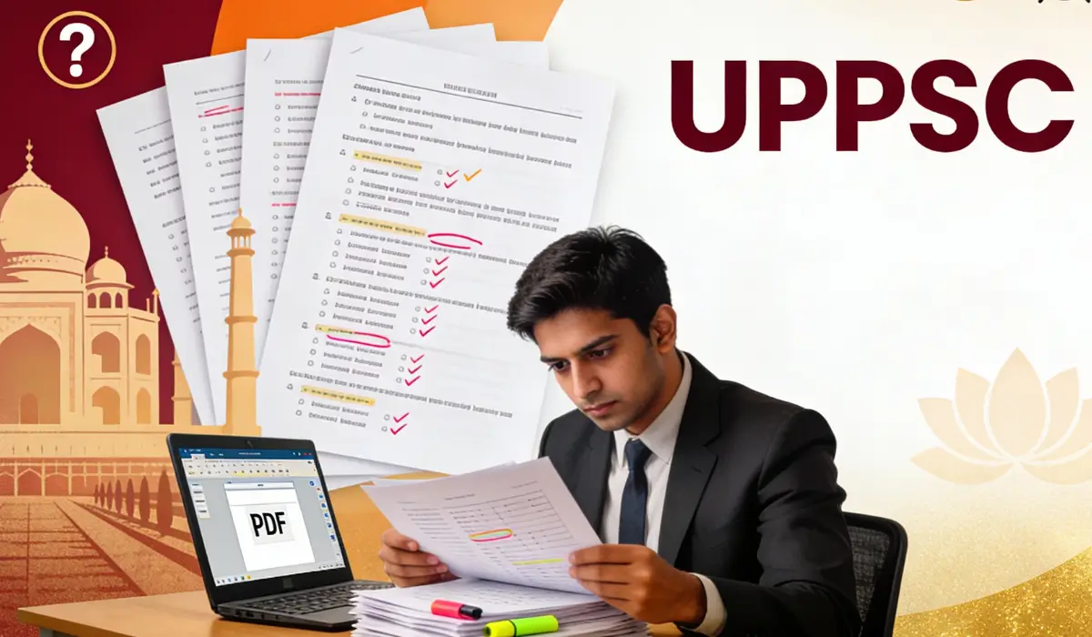 UPPSC PCS Previous Year Question Paper