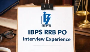RRB PO Interview Experience