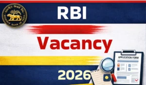RBI Office Attendant Vacancy 2026