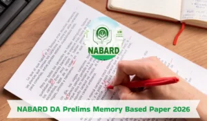 NABARD DA Prelims Memory Based Paper 2026
