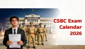 CSBC Exam Calendar 2026