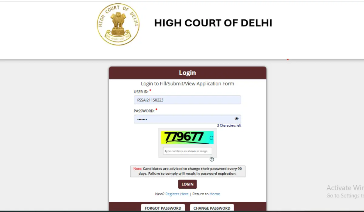 Delhi High Court JJA Admit Card 2026