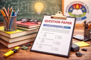 EMRS Tier 2 Question Paper 2026 - Download PDF