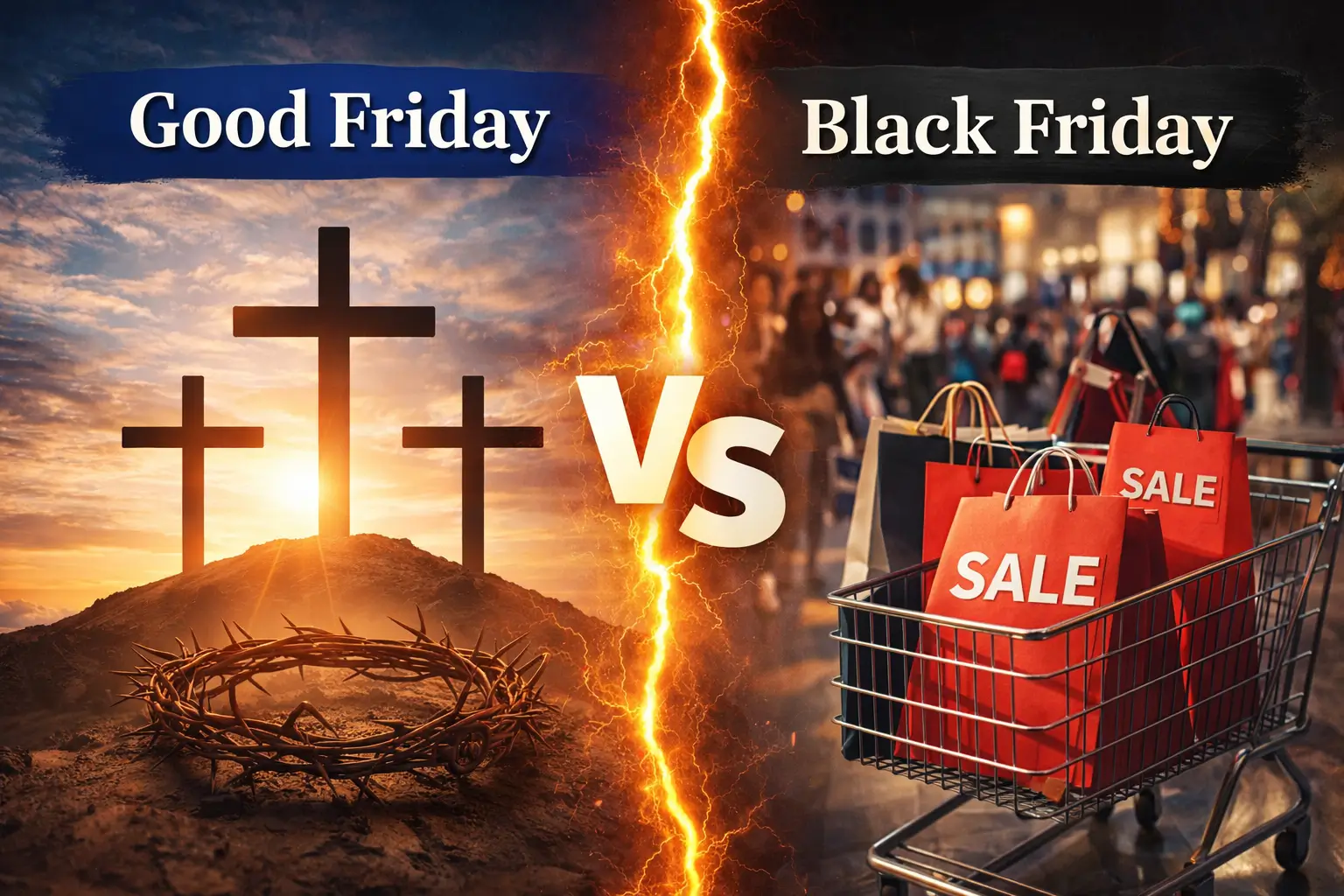 Good Friday vs Black Friday