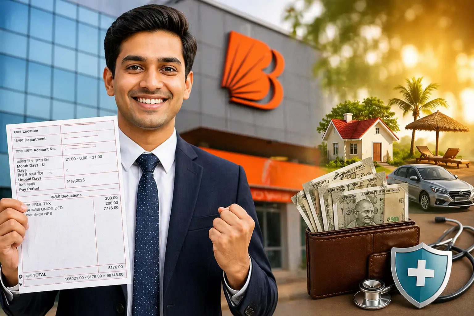 Bank of Baroda PO Salary