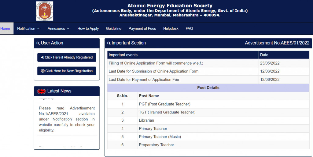 AEES Application Form 2022