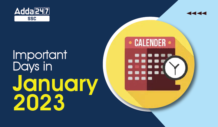 Important Days In January 2024 List Of National And International Dates