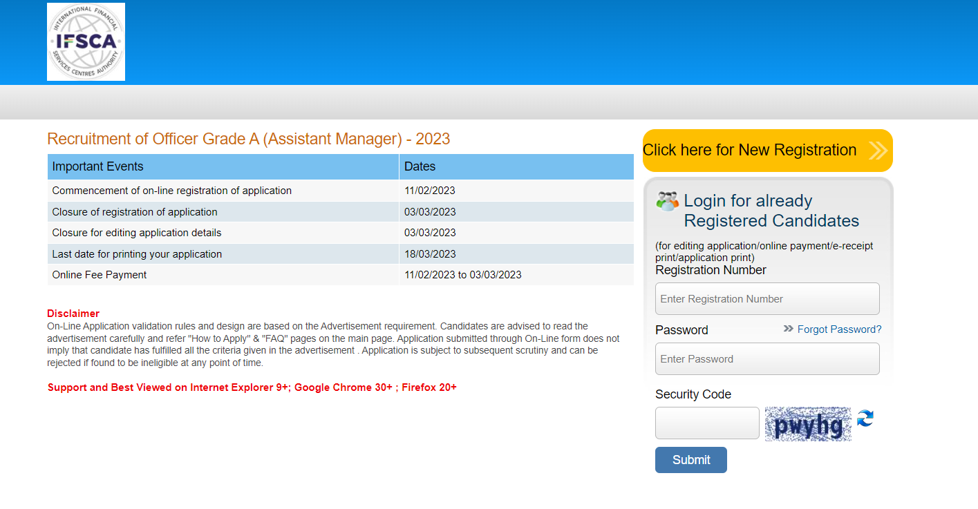 IFSCA Recruitment 2023 (Notification) Apply Online for Assistant Manager Post_50.1