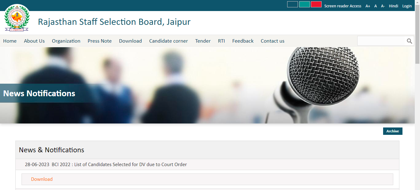 RSMSSB Computer Instructor Final Result 2023 PDF Out and Check Cut Off Marks_4.1