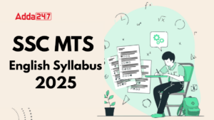 SSC MTS English Syllabus 2025, Check Topic Wise Syllabus
