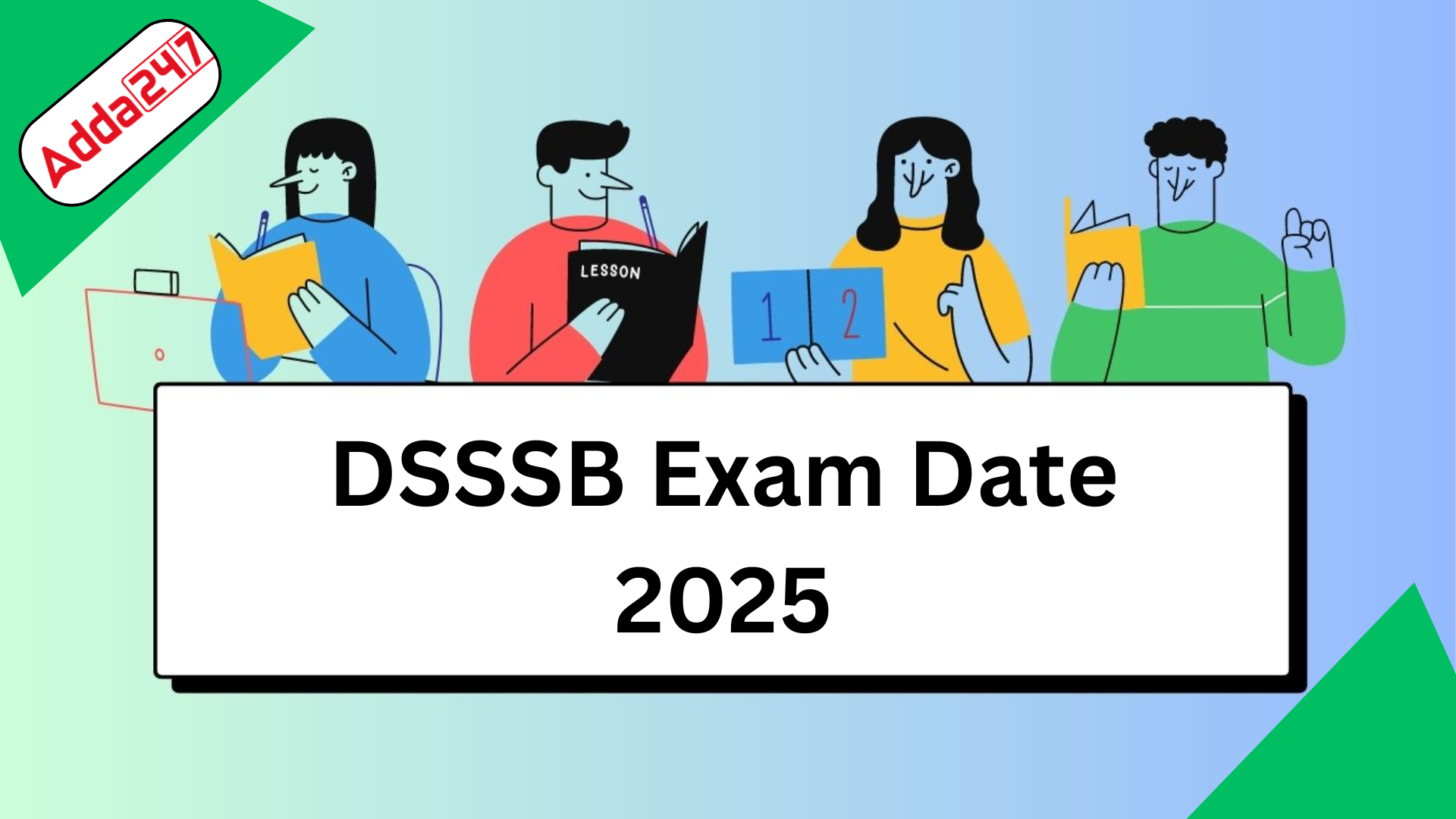 DSSSB Exam Date 2025