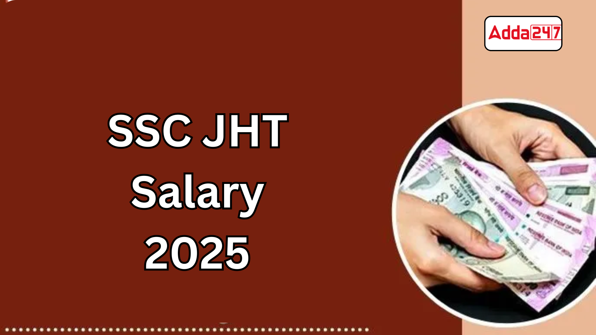 SSC JHT Salary 2025