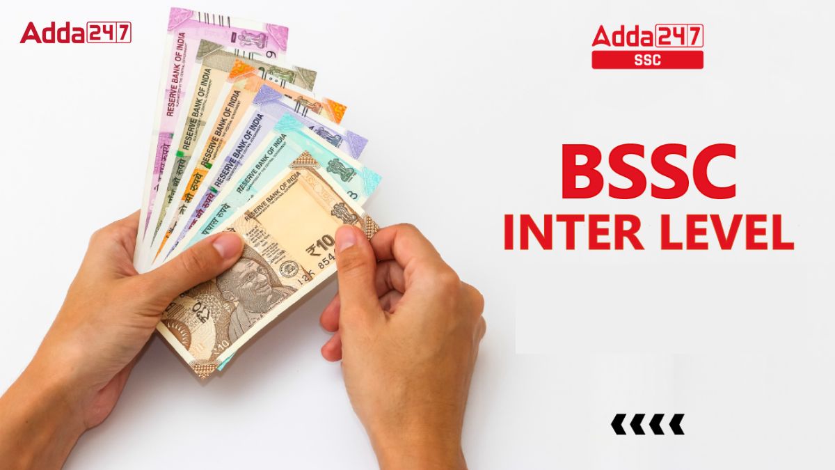 BSSC Inter level Salary