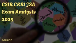 CSIR CRRI JSA Exam Analysis 2025