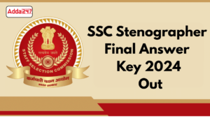 SSC Stenographer Final Answer Key
