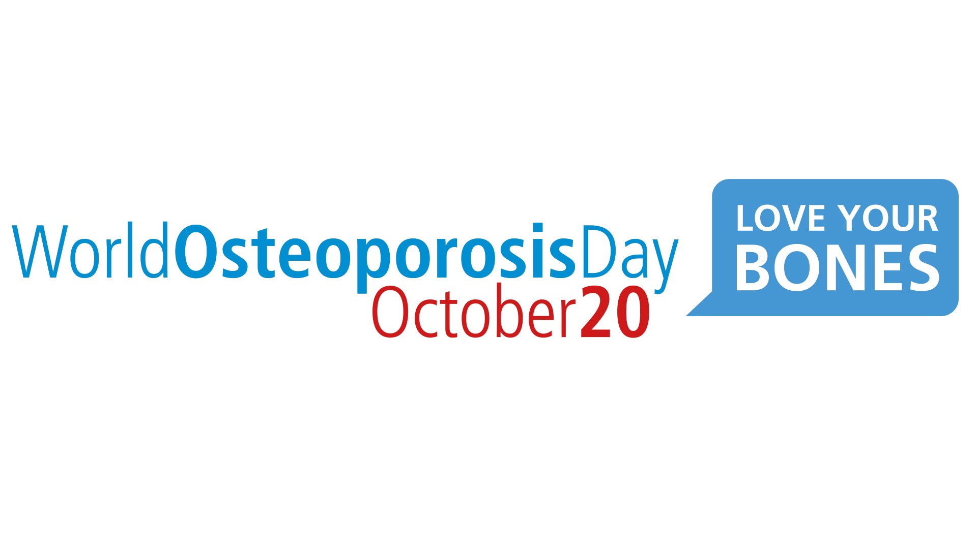 World Osteoporosis Day 20 October